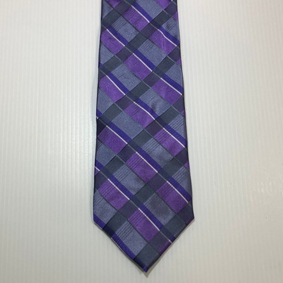 Arrow Multicolor Plaid Silk Wide Classic Men Necktie 58